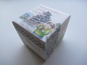松本マフィン　松本城クッキー　栗谷さと子　パッケージイラスト　Matsumoto castle cookies package illustration by Kuriya Satoko