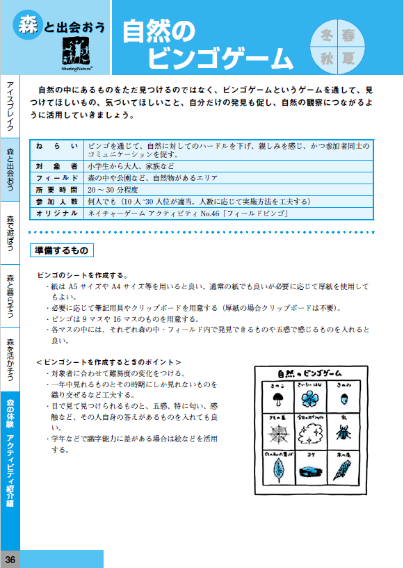 kuriya satoko illustration 栗谷さと子 イラスト 森林インストラクターマニュアル 挿絵