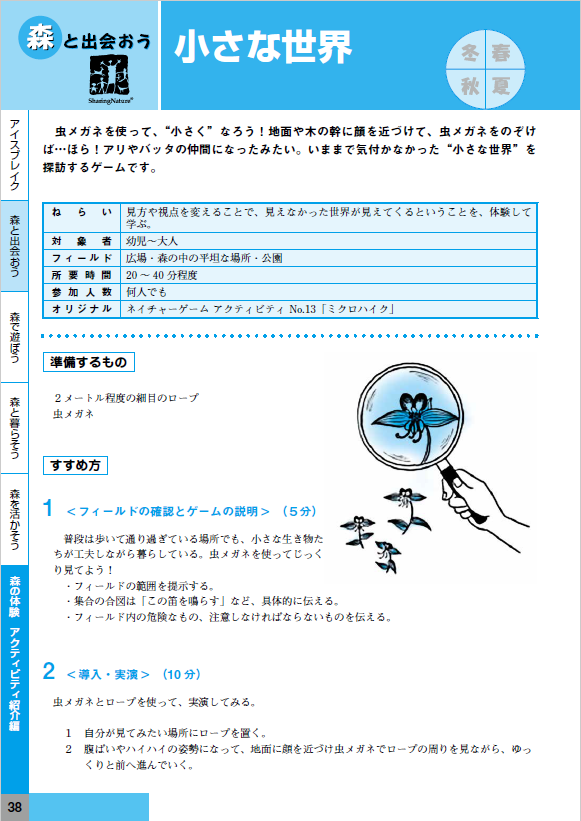 kuriya satoko illustration 栗谷さと子 イラスト 森林インストラクターマニュアル 挿絵